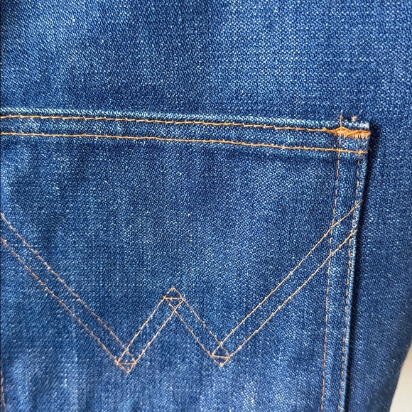 Vintage Wrangler Sherpa Lined Vest - Picture 4 of 6